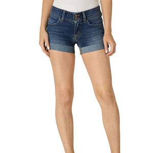 Hudson Croxley Mid Thigh Dark Wash Shorts Sz 26 NWT